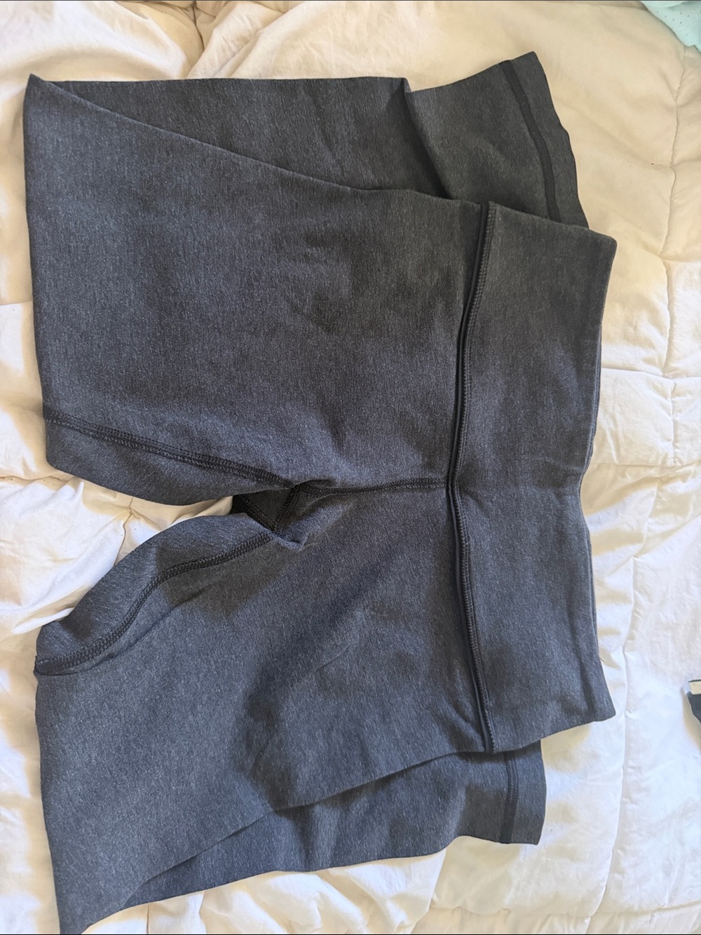 Lululemon Gray High-Waist Leggings
